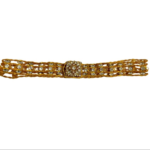 Vintage Bling Belt by Kenneth Jay Lane - Picture 3 of 7